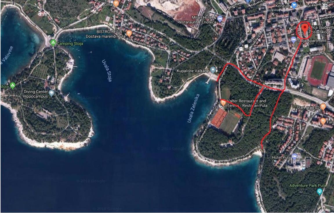 Lair By The Sea - Stoja, Pula Apartment Luaran gambar
